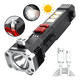 thumbnail image 2 of Linterna Solar Usb Emergencia Portátil Táctica Sobrevivencia Blanco Negro, 2 of 3