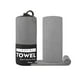 thumbnail image 3 of Toalla Microfibra de Deporte, Baño, Viaje, 3 Pcs Gris, 3 of 6