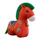 thumbnail image 3 of Caballo De Peluche De A?o Nuevo Chino Para Ni?os Y Ni?as, Juguete Con Dise?o De Bendición Del Zodiaco, Color Verde Oscuro Y Rojo, 12 Cm, 3 of 5