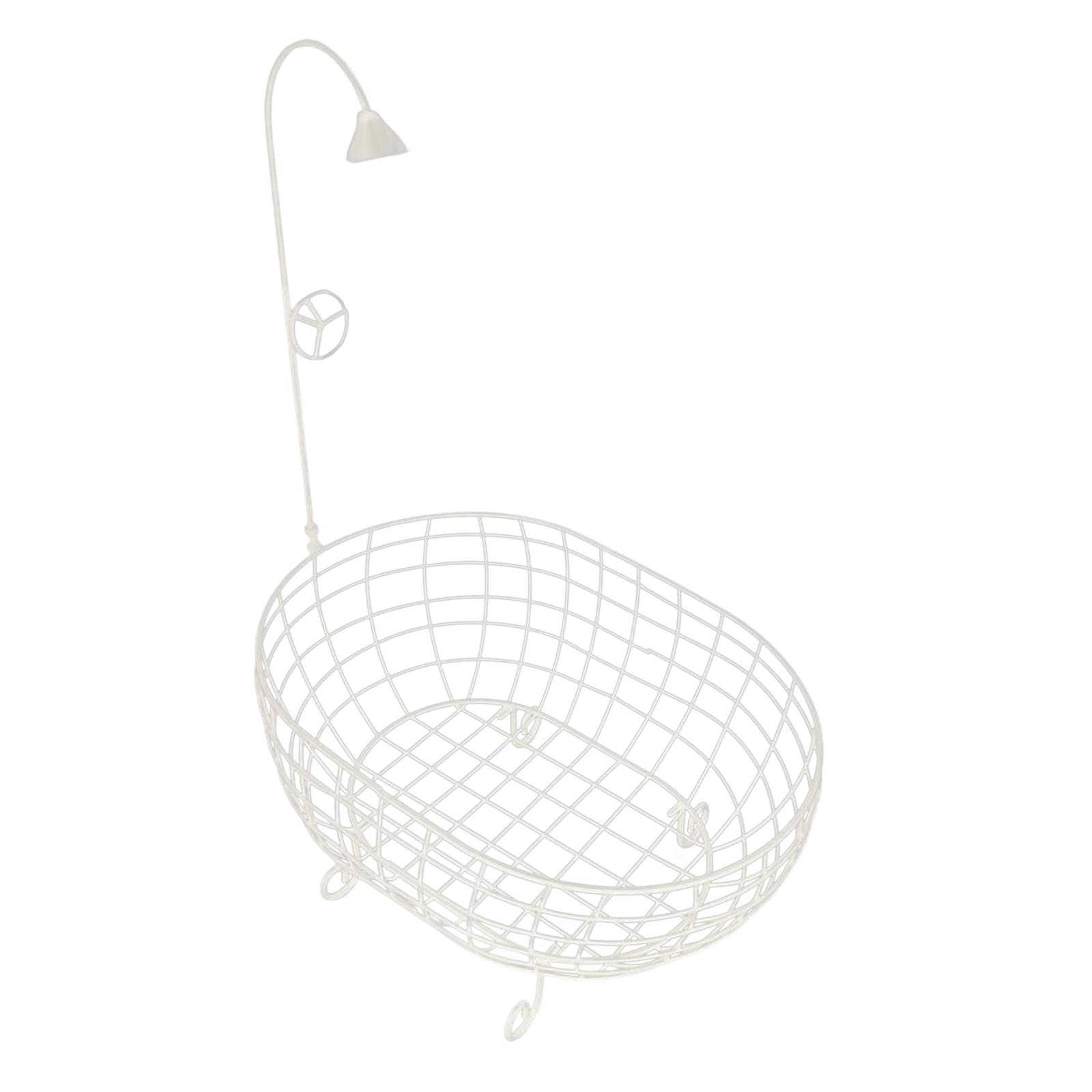 Magideal - Accesorios De Fotografía Tina Diy Para Accesorios De Estudio Fotos De Recién Blanco