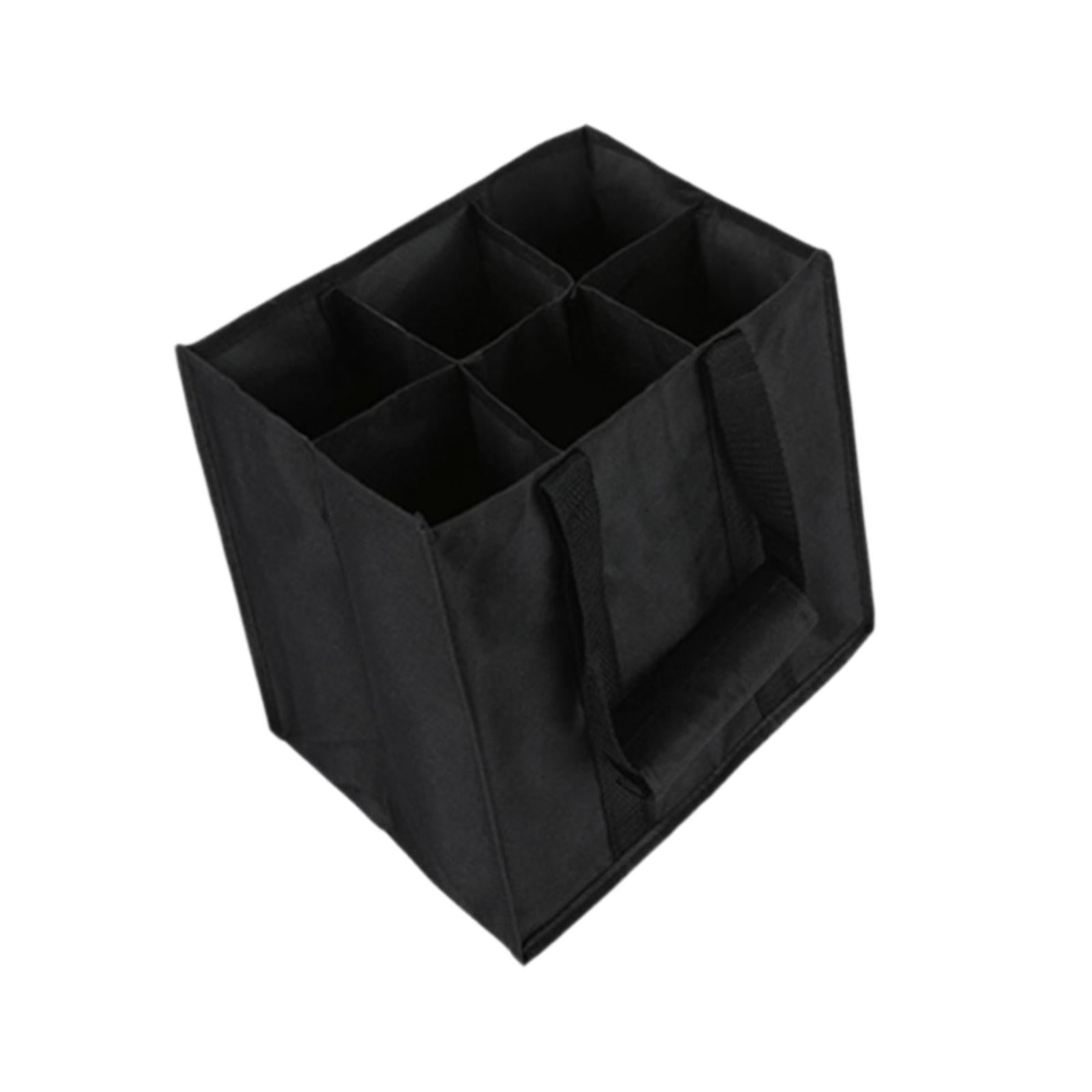 Bothyi - Bolsa De Vino Para 6 Botellas, Bolsa De Viaje De Tela No Tejida, Para Pescar, Ir De Compras