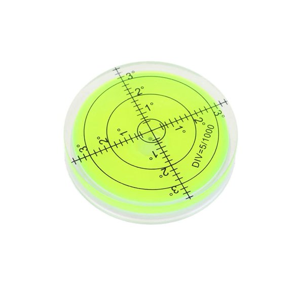Nivel SIZIKJXGHWYI Circular de Burbuja 5x1 cm con Adhesivo