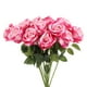 thumbnail image 1 of Rosas Artificiales Uxcell 12 Piezas Rosa Claro, 1 of 3