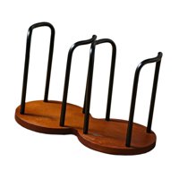 Bothyi - Portavasos Dispensador De Tazas De Café Para Café Leche Tienda De Té Baño Restaurante Negro Doble