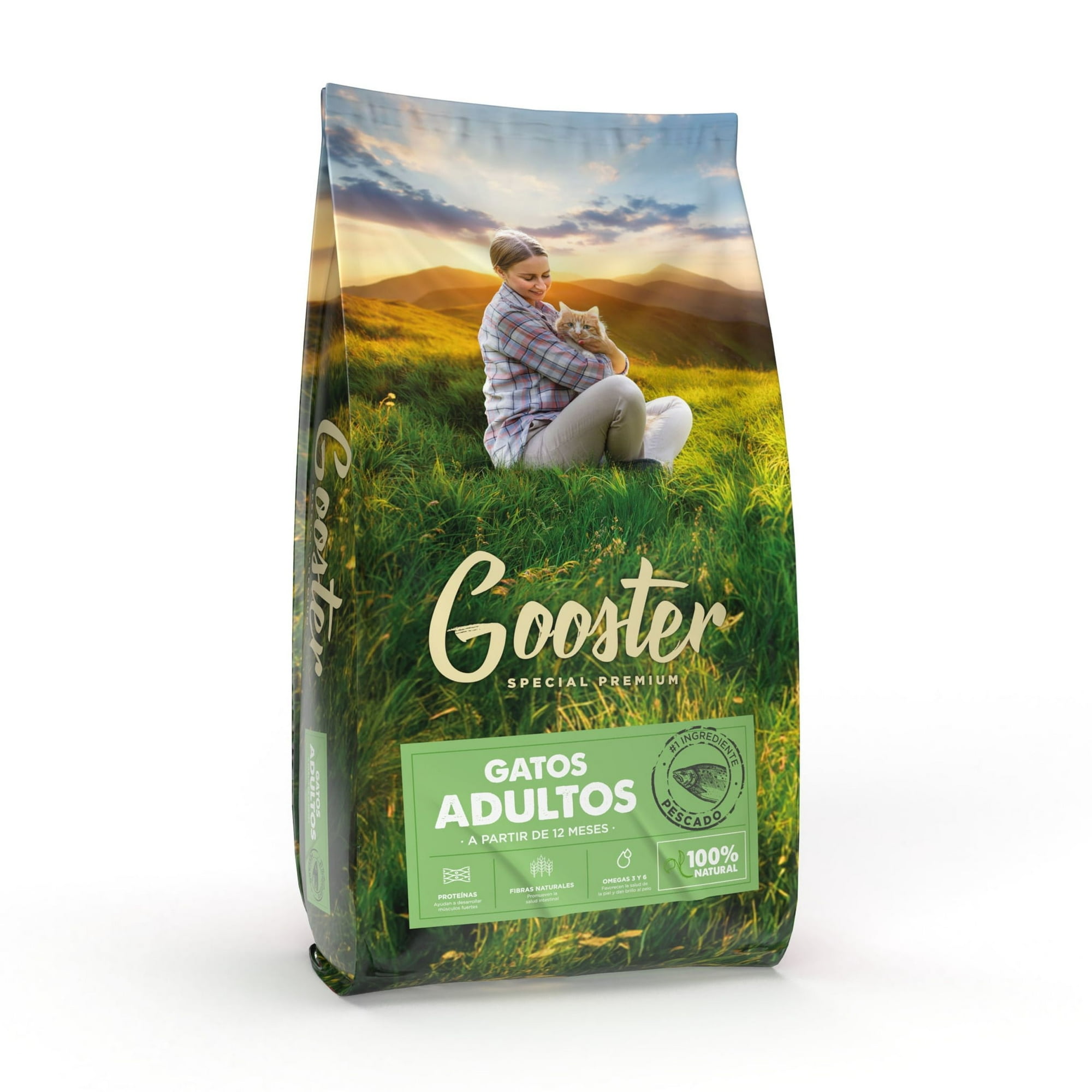 Gooster - Alimento Para Gatos Adultos 15 Kg