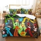 thumbnail image 1 of Alan Becker Bedding Set Bed Set Adult Kid Bedroom Duvet cover Sets Home Textiles Bed Sheets, 1 of 5