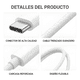 thumbnail image 3 of Cable USB-C 60w 1m para iphone 15 16 17 tipo-c carga rápida, 3 of 3