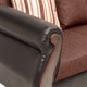 thumbnail image 3 of Sofá 3C New Bugambilia Tela Pu Chocolate, 3 of 4