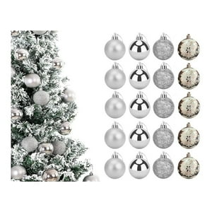 Genérico - X20 Esferas Navidad Decorativa Bambalina Adorno Navideño 6Cm