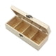 thumbnail image 2 of Caja De Almacenamiento De Té De Madera Contenedor De Cierre De Metal Para Bocadillos De Gabinete De Encimera, 2 of 5