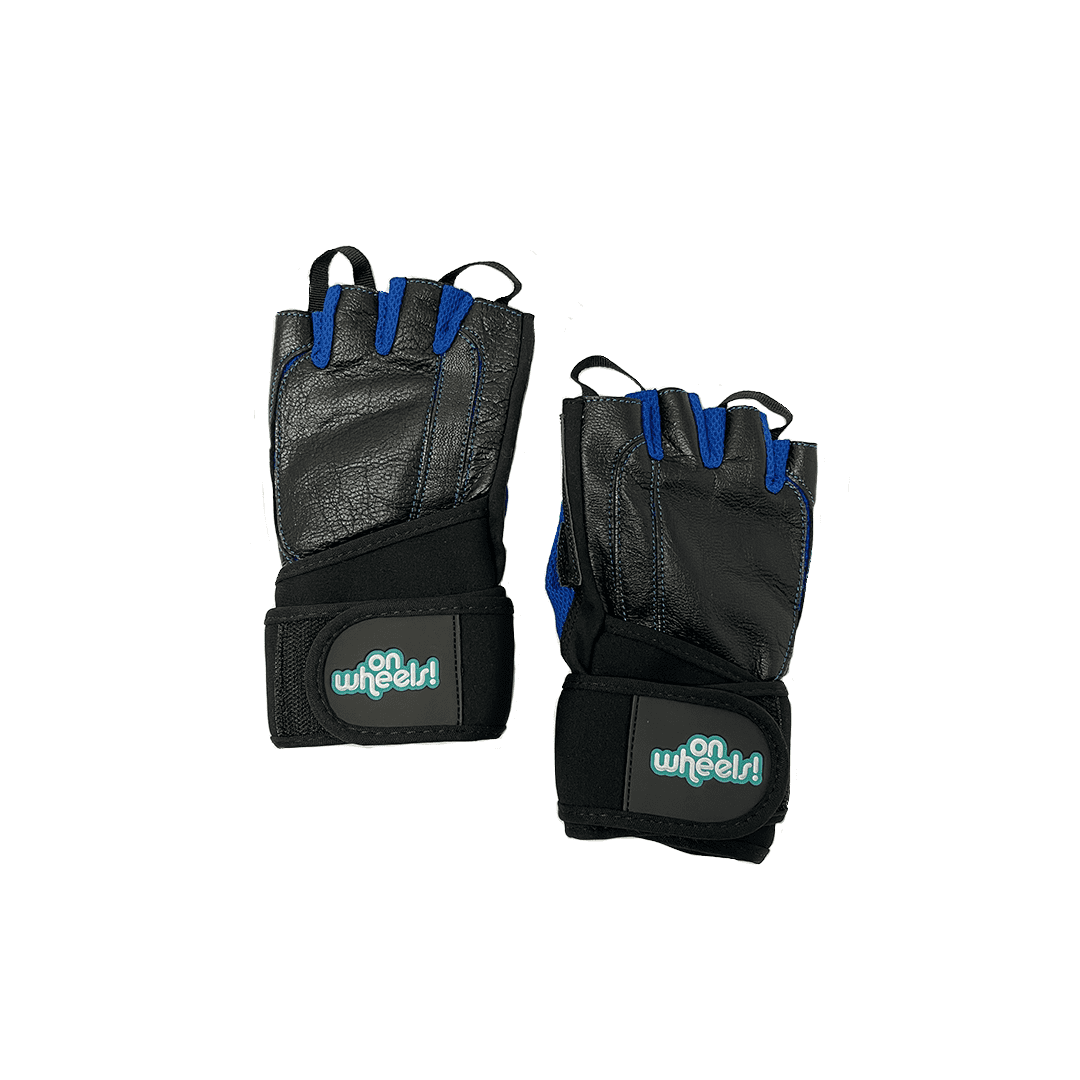 Guantes De Entrenamiento Para Pesas Black/blue Onwheels