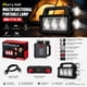 thumbnail image 2 of Lampara de Emercencia Multifuncional Recargable Solar con Power Bank, 2 of 3