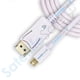 thumbnail image 1 of Cable Mini Display Port a Display Port DP de SatelliteSale, macho a macho, cable universal de PVC blanco, 1,8 m, 1 of 2