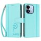 thumbnail image 3 of Funda Cartera Trébol para Xiaomi Redmi Note 17 4G con Ranuras Tarjetas y Carga Inalámbrica Verde menta, 3 of 6