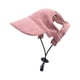 thumbnail image 3 of Gorra de Béisbol para Perros Sombrero para El Sol para Perros Sombreros para Perros Pequeños Y Medianos con Orificios para Los Oídos Gorro Informal de Rosa M, 3 of 5
