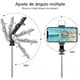 thumbnail image 3 of Trípode De Palo De Selfie Bluetooth Con Luz De Llenado, Soporte De Trípode De Selfie De Viaje Ligero Escalable, Control Remoto Inalámbrico, Transmisión En Vivo, Videoconferencia, 3 of 5