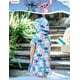 thumbnail image 3 of Traje De Baño Cover Up Stitch Para Niñas Tela De Rizo Azul 6 7y, 3 of 6