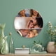 thumbnail image 5 of Madre e hijos Plato decorativo de porcelana fina (bone china), plato decorativo de cerámica para hogar, oficina, soporte de pared, platos decorativos para dormitorio - 6 pulgadas (15 cm), 5 of 6