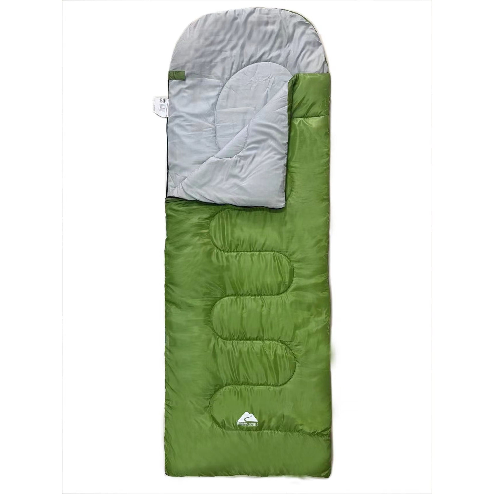 Saco de Dormir tipo sobre con capucha 300g Verde