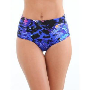 Samia - Bikini Pin Up Reversible Estampado Azul M