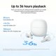 thumbnail image 2 of Auriculares inalámbricos XIAOMI Redmi Buds 8 Lite 42dB ANC 36H Batería, 2 of 9