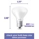 thumbnail image 3 of Bombilla LED Maelsrlg E17 4W Regulable 2700K Pack de 2, 3 of 7