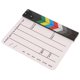 thumbnail image 2 of Acrílico Colorido Claqueta TV Película Película Pizarra Corte Juego De Rol Prop-blanco, 2 of 4