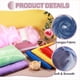 thumbnail image 3 of Tela de Organza Iridiscente Transparente, 2 Yardas x 59 Pulgadas Tela Brillante Sólida para Bodas, Cortinas, Disfraces, Fondo Fotográfico, Azul Marino, 3 of 7