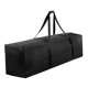 thumbnail image 3 of Bolsa De Almacenamiento Para Equipo De Acampada, Bolsa De Lona Con Cremallera Para Pesca, Mujeres, Hombres, Picnic, Negro, 120x36x44cm, 3 of 5
