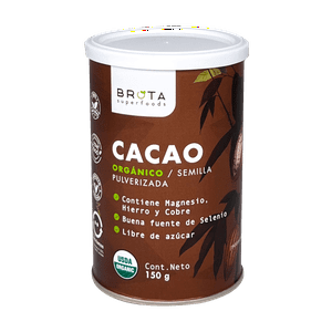 Brota Superfoods - Cacao En Polvo Orgánico 150 G