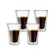 thumbnail image 1 of Set 4 Vasos Vidrio Doble Pared 400 ml Simplit agua, 1 of 6