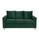 thumbnail image 1 of Sofa Kendy 3c Felpa 12 Verde Botella, 1 of 6