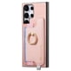 thumbnail image 5 of Funda Magnética Para Samsung Galaxy S24 Ultra Con Billetera Y Anillo Protector Resistente Rosa, 5 of 5