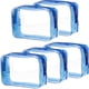 thumbnail image 1 of Neceser transparente Pangda, paquete de 5, 17 x 12 x 6 cm, PVC, 1 of 3