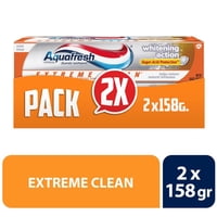 Pack Crema Dental Extra Clean Whitening 2X158G 1 Un Aquafresh