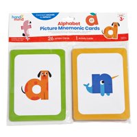Tarjetas Mnemotécnicas Con Imágenes Del Alfabeto Hand2Mind Abc