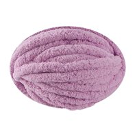 Magideal - Hilo Grueso Y Grueso, Hilo De Lana Grueso, Hilo De Poliéster Suave, Hilo Para Tejer Brazos, Hilo De Peso, Hilo De Punto Para Manta/Suéter/Tejido De , Púrpura