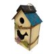 thumbnail image 3 of Casa Colgante Para Pájaros, Decoración Exterior De Jardín Para Patio, Regalo Para Amantes De Las Aves, Color Amarillo, 3 of 5