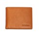 thumbnail image 3 of Cartera BREED Locke de piel auténtica con doble pliegue, naranja, 3 of 4