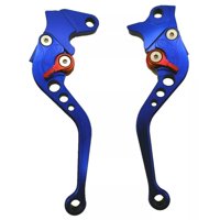 Puntostore - Manillas Para Frenos Y Embrague Aluminio Para Moto Azul - Ps