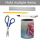 thumbnail image 5 of Cristiano Ronaldo-theme Cylinder Pen Holder Pencil Organizer with Flannel Lining PVC Leather Material Cardboard Base for study work 10*8CM, 5 of 6