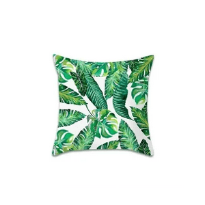 Genérico - Pack De 4 Fundas De Almohada Cojín Con Diseño 45X45 Cm Verdes