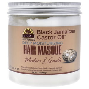 Okay - Mascarilla Para El Cabello Con Aceite De Ricino Jamaicano Negro De Para Unisex - Masca