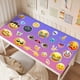 thumbnail image 2 of Emoji alfombrilla de escritorio/mesa extra-grande con base antideslizante de cuero y diseño temático; versátil para escritorios de ordenador, mesas de comedor, etc.40*60cm, 2 of 6