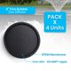 thumbnail image 2 of Difusor Thunder Parts 23 cm EPDM paquete de 4 unidades 3/4", 2 of 9