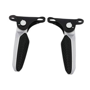 Ioensy - Pedales De Motocicleta Accesorios De Modificación De Motocicletas Plegables Reposapiés Traseros