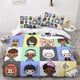 thumbnail image 2 of Juego De Ropa De Cama Con Funda Nórdica Y Estampado 3d De Entemah Toca Life World Juego Decorativo De 3 Piezas Con Funda Nórdica De Animación Adorable Funda De Cama Con Funda De Almohada, 2 of 3