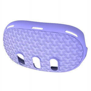 Funda Protectora De Silicona Aaronmei Meta Quest 3 Morado