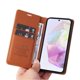 thumbnail image 2 of Funda Billetera de Cuero para Samsung Galaxy A36 5G con Tarjetero y Soporte - Tapa Magnética Marrón, 2 of 6