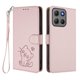 thumbnail image 1 of Motorola MOTO G15/G15 Power Funda Billetera de Gato, Rosa, 1 of 6